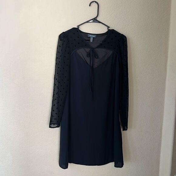 NWT ModCloth After the Aria Shift Dress Black Sz XS - Picture 6 of 14